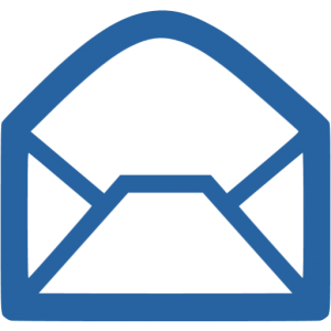 Email Icon Blau