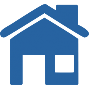 Home Icon Blau