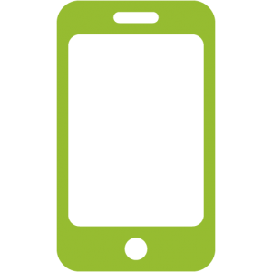 Smartphone Icon Grün