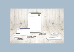 Briefpapier, Briefumschlag, Visitenkarte
